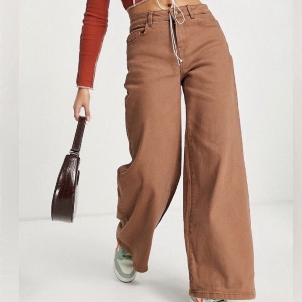 Free People We The Free CRVY Gia Wide Leg Jeans